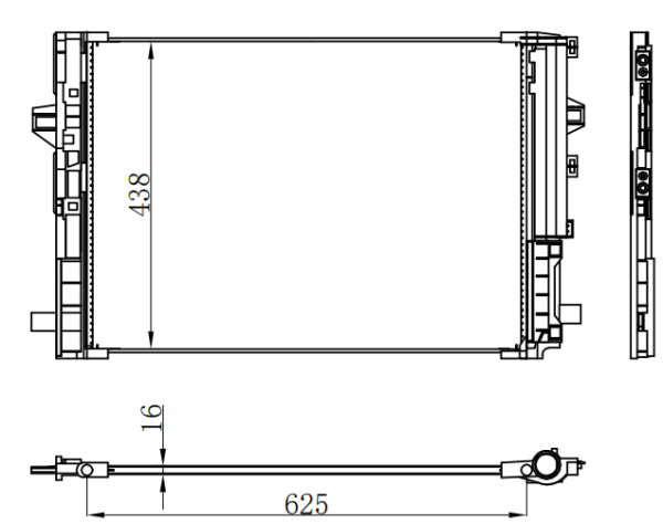 Condenser For BENZ W246