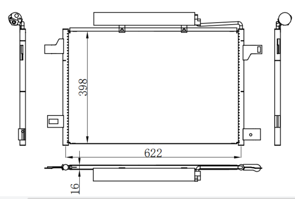 Condenser For BENZ W169