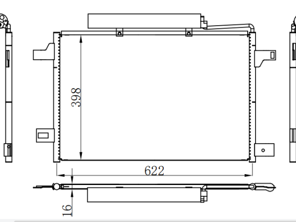 Condenser For BENZ W169