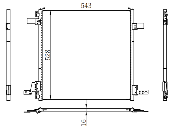 Condenser For BENZ W163 00-05