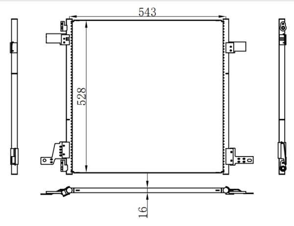 Condenser For BENZ W163 00-05