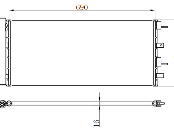Condenser For FORD MENDEO(13-)
