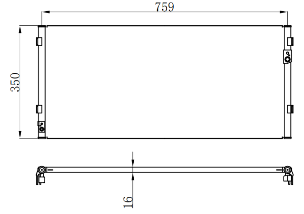 Condenser For FORD