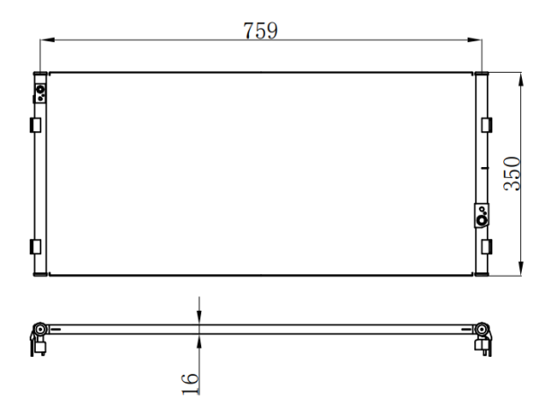 Condenser For FORD