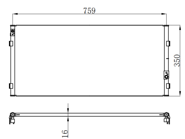 Condenser For FORD