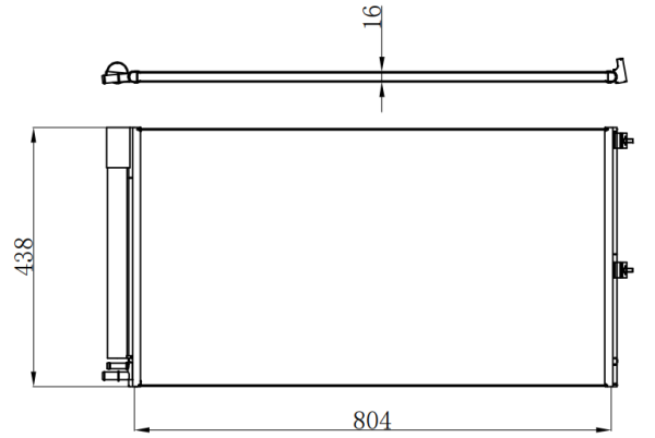 Condenser For FORD 07- F-150/EXPEDITION/NAVIGATOR