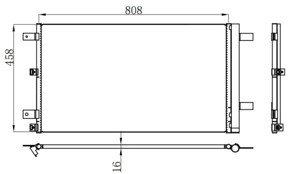 Condenser For FORD FORD F150 SVT RAPTOR 3.5T 15-