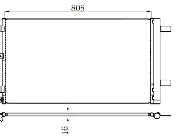 Condenser For FORD FORD F150 SVT RAPTOR 3.5T 15-