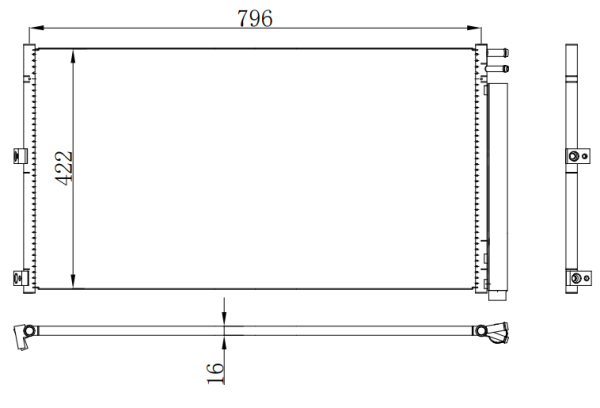 Condenser For FORD Ford Conqueror 征服者 /F-150/F-250/LOBO