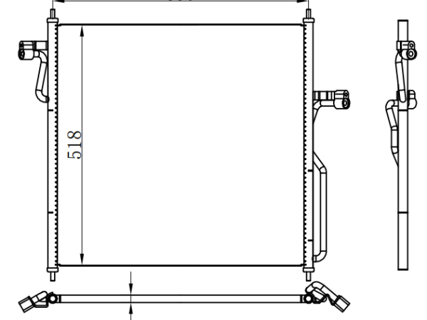 Condenser For FORD Ford Explorer / Rover