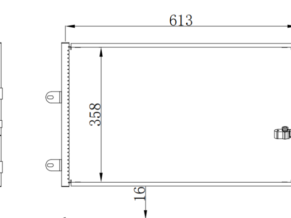 Condenser For FORD Ford Falcon 猎鹰