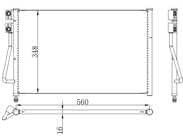 Condenser For FORD Ford Carnival 嘉年华