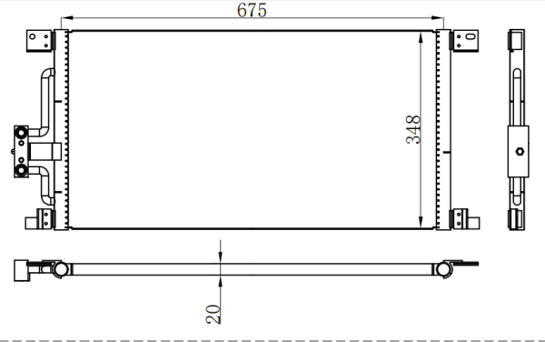 Condenser For FORD Ford Jinshun 金顺