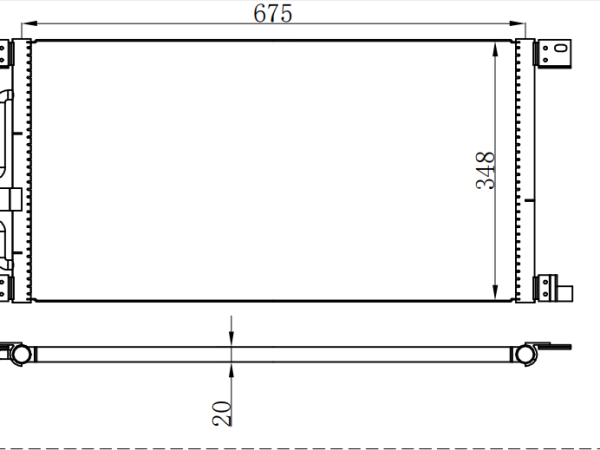Condenser For FORD Ford Jinshun 金顺