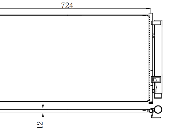 Condenser For FORD