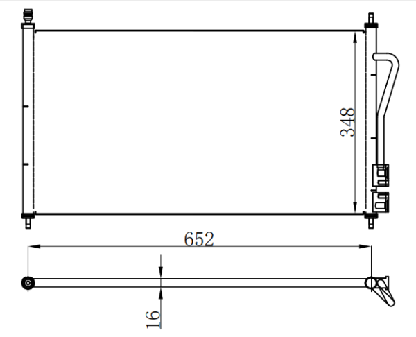 Condenser For FORD Ford Focus 04-