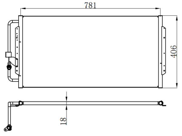 Condenser For GM REGEL