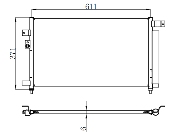 Condenser For GM EPICA