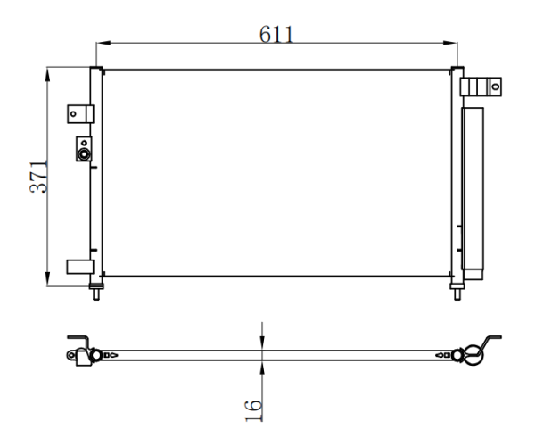 Condenser For GM EPICA