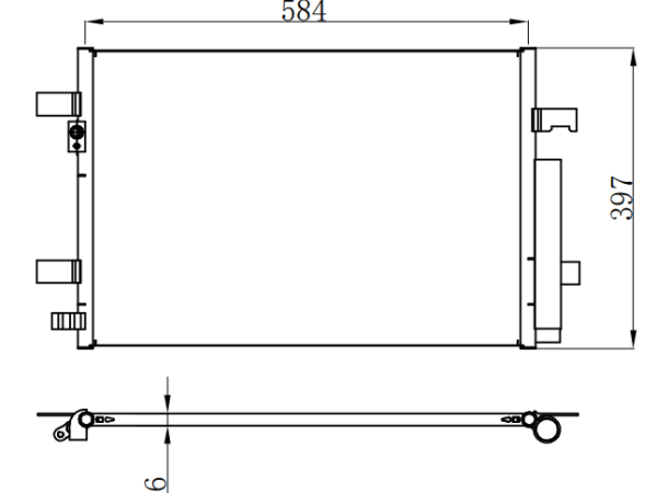 Condenser For GM SAIL