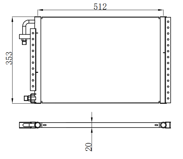 Condenser For GM 通用版(黑色)