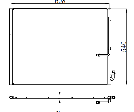 Condenser For GM