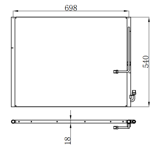 Condenser For GM