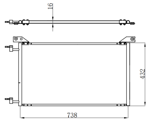 Condenser For GM SILVERADO PICKUP