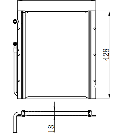 Condenser For GM