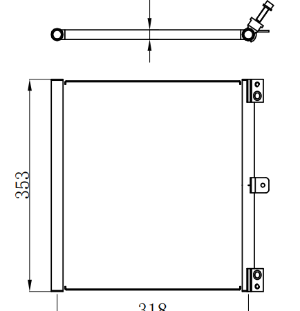 Condenser For GM GM,DODGE