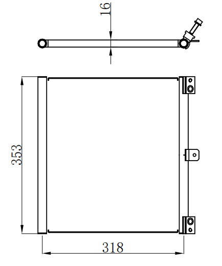 Condenser For GM GM,DODGE