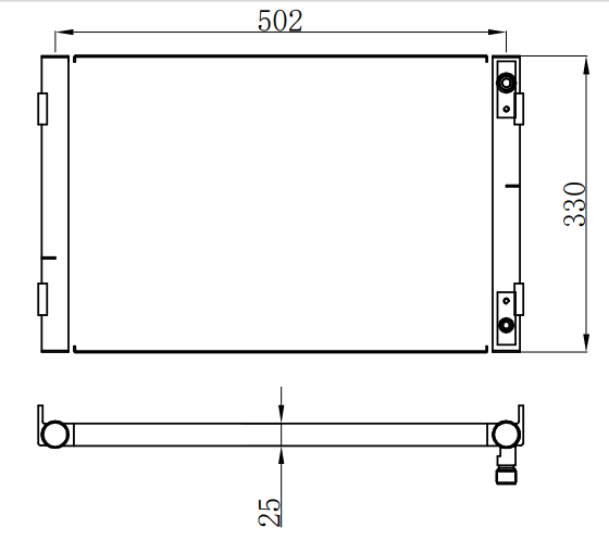 Condenser For GM GM,DODGE