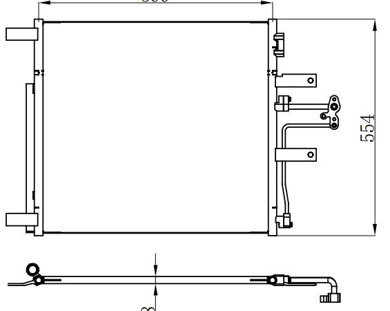 Condenser For GM