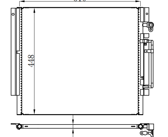 Condenser For GM GM