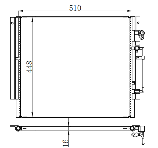 Condenser For GM GM
