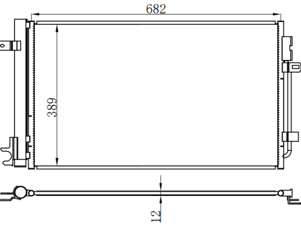 Condenser For GM Cadillac XT4 18-