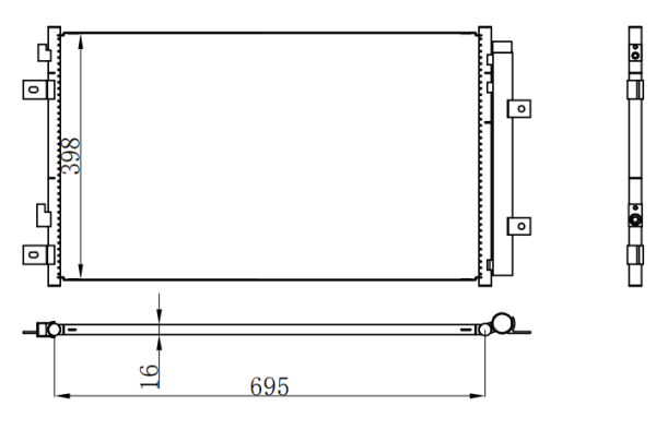 Condenser For GM GM