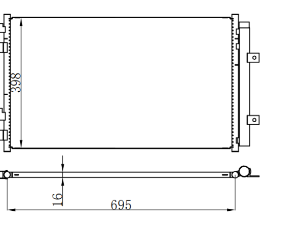 Condenser For GM GM