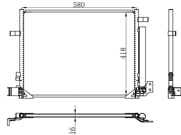 Condenser For GM 14-ATS 2.0