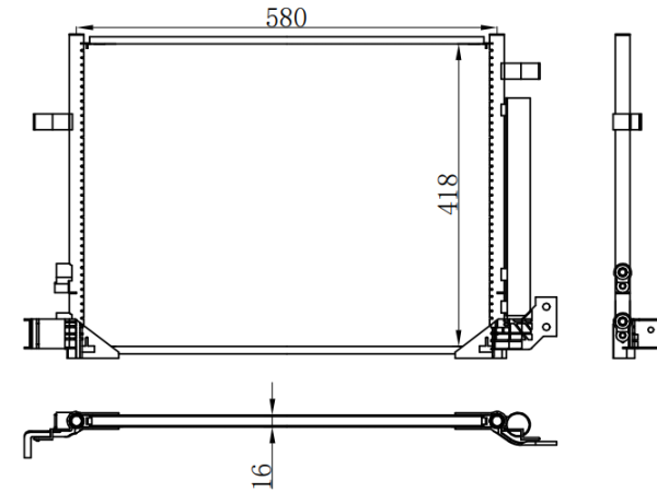 Condenser For GM 14-ATS 2.0