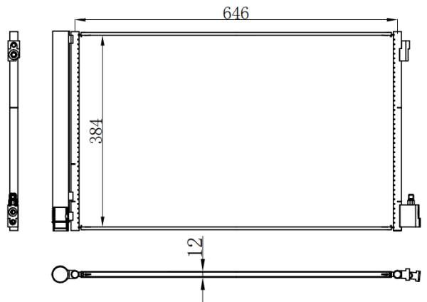 Condenser For GM 君威 09-