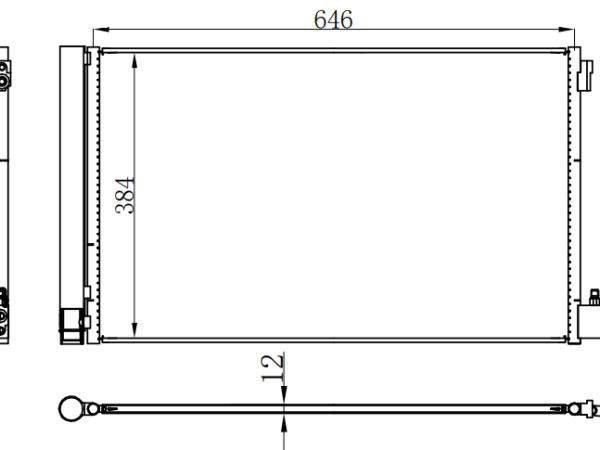 Condenser For GM 君威 09-