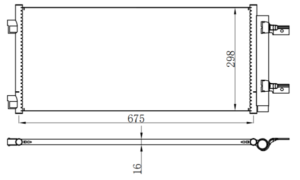 Condenser For GM 科鲁兹1.4T
