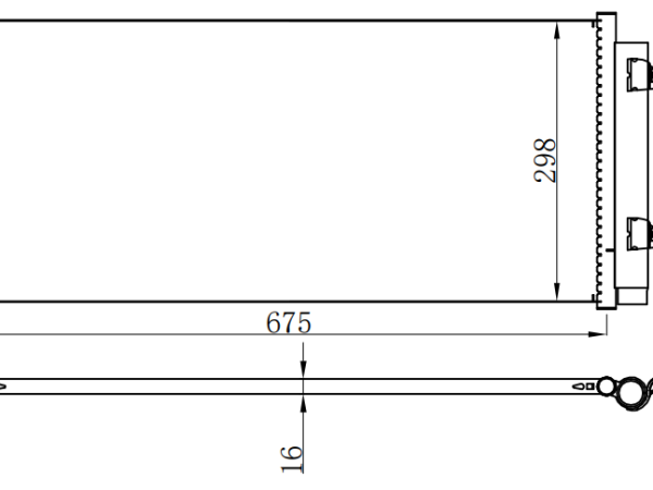 Condenser For GM 科鲁兹1.4T