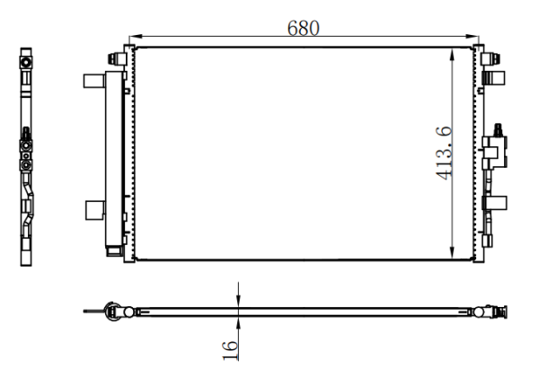 Condenser For GM Chevrolet explorer