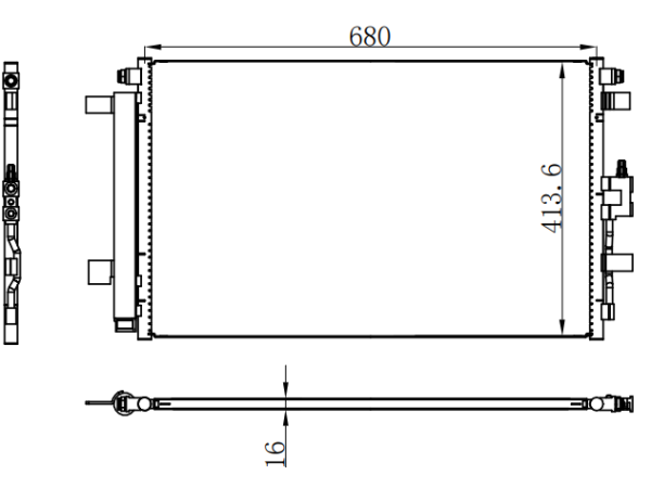 Condenser For GM Chevrolet explorer
