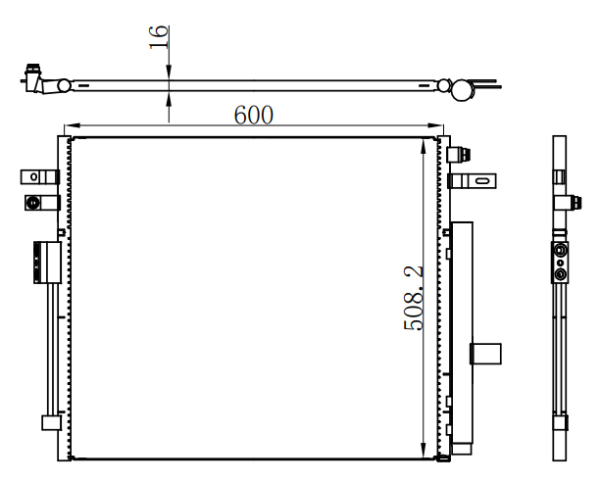 Condenser For GM CV COLOADO 16-21