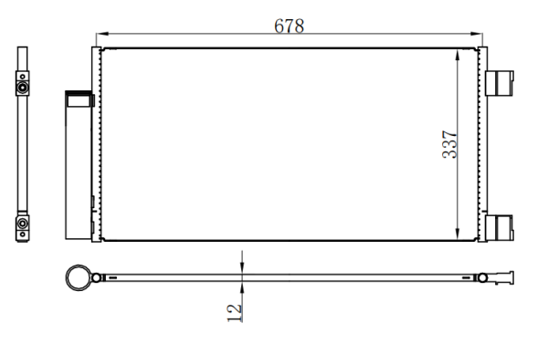 Condenser For GM CRUZE 科鲁兹