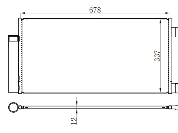 Condenser For GM CRUZE 科鲁兹