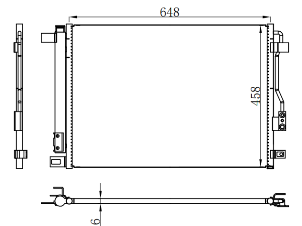 Condenser For GM 凯迪拉克CT6   19-